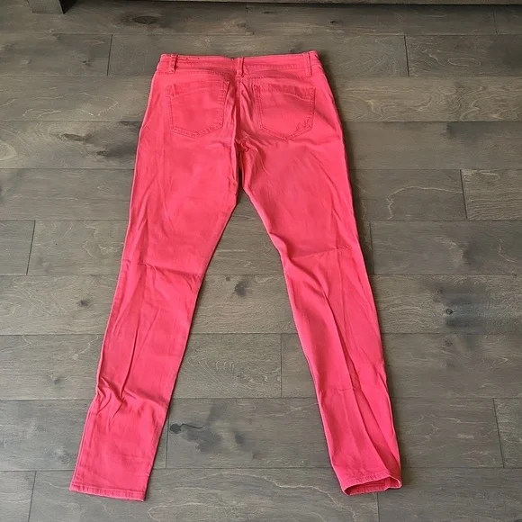 Women's Express Pink Jean Leggings Size 8 - Picture 2 of 4